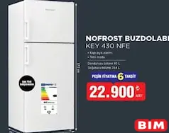 KEYSMART KEY 430 NFE NOFROST BUZDOLABI